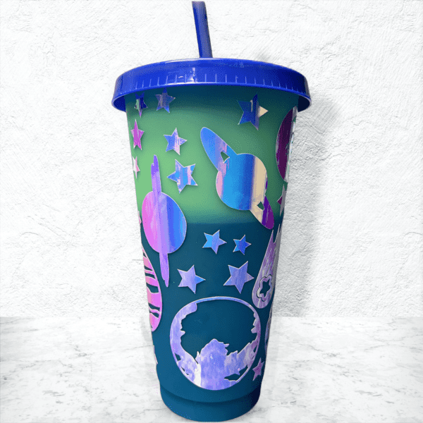 Outer Space Color Changing Cold Cup