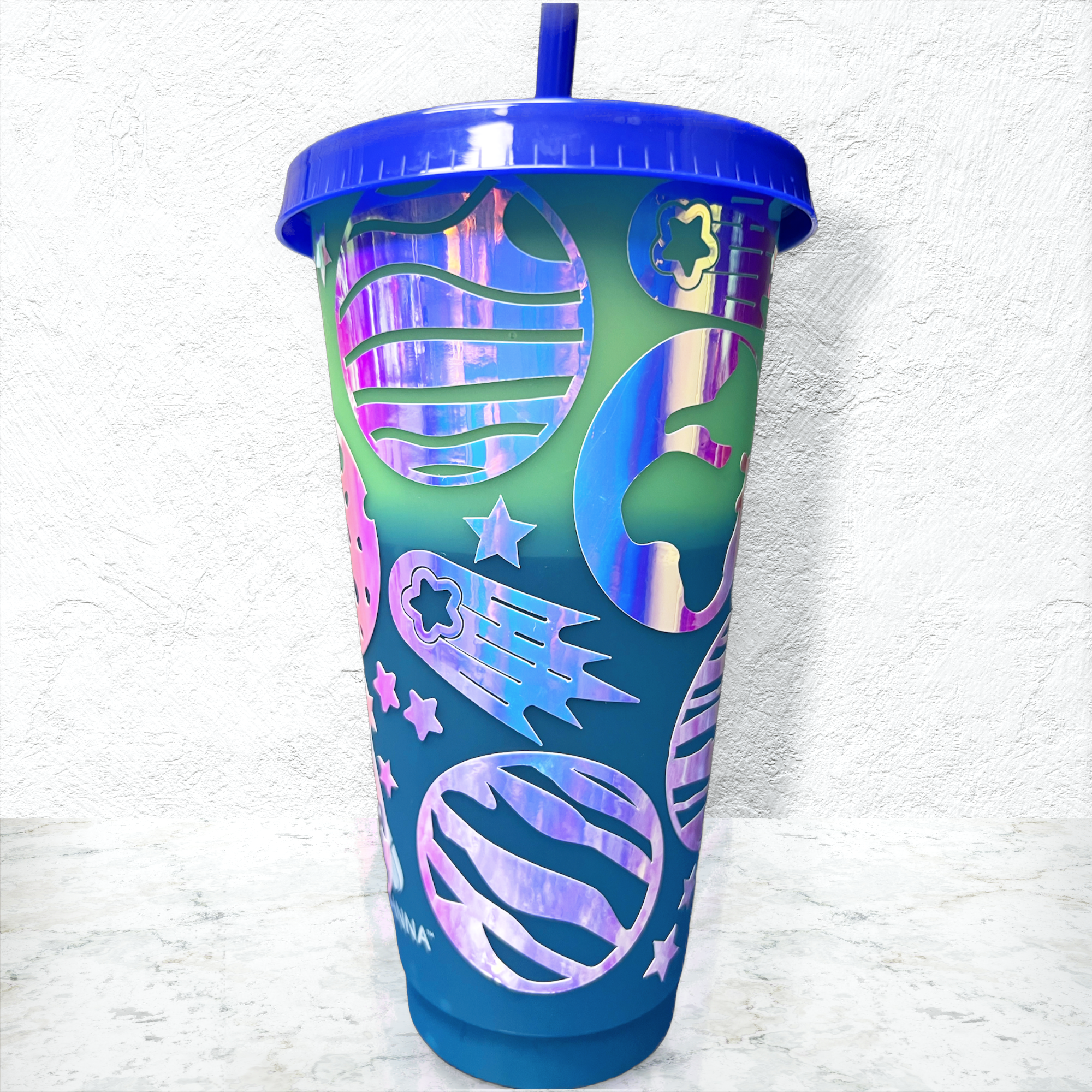Outer Space Color Changing Cold Cup
