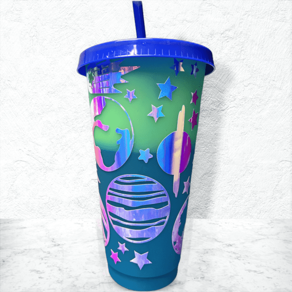 Outer Space Color Changing Cold Cup