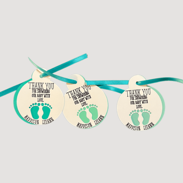 Baby Shower Thank You tags