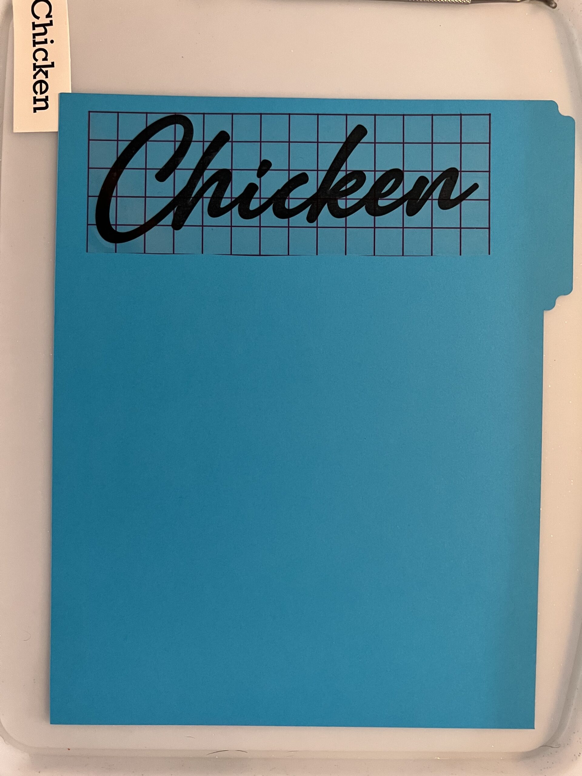 Chicken recipe binder